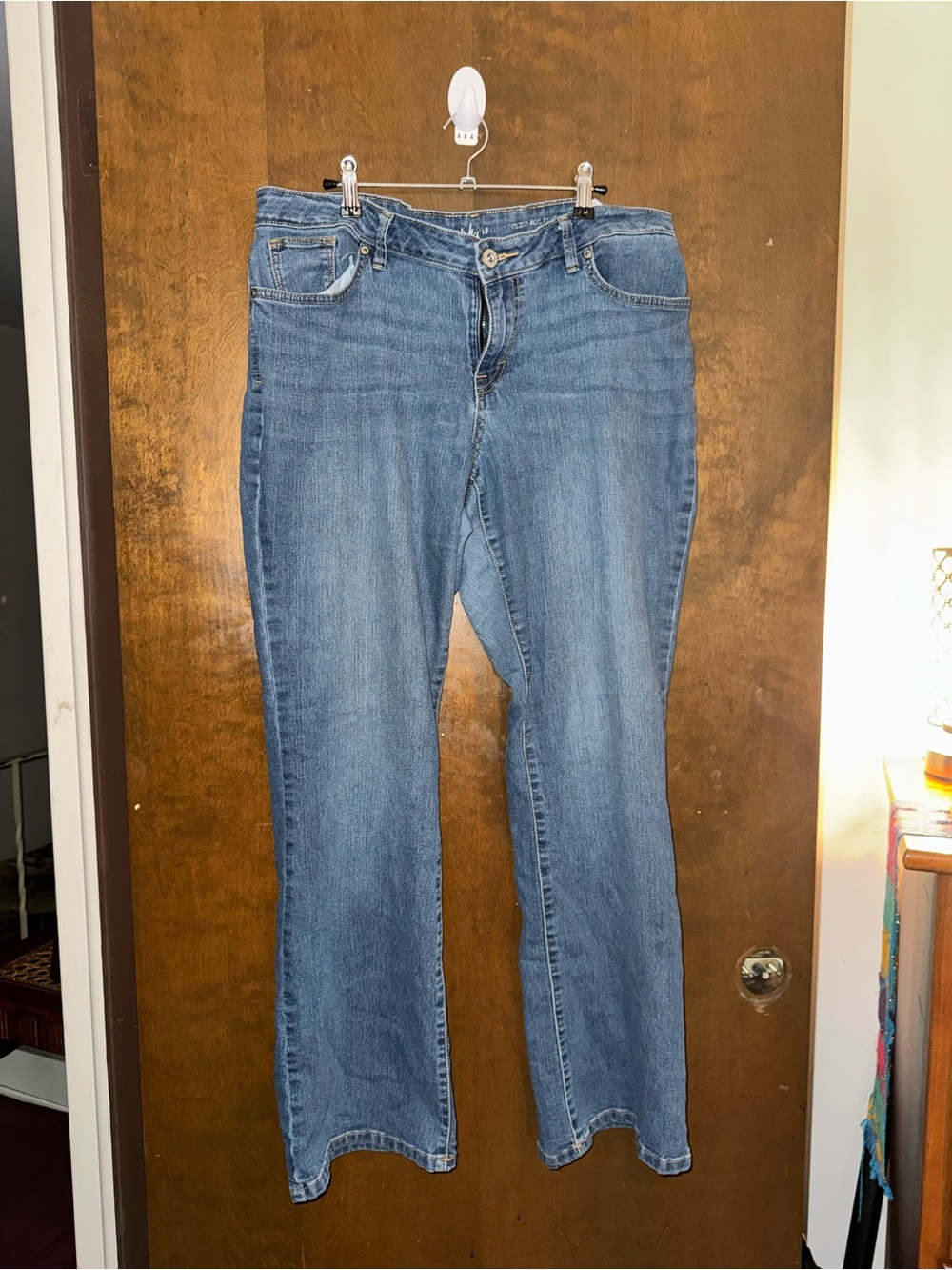 Style & Co. Women's Boot Cut Jeans in Medium Blue Wash
